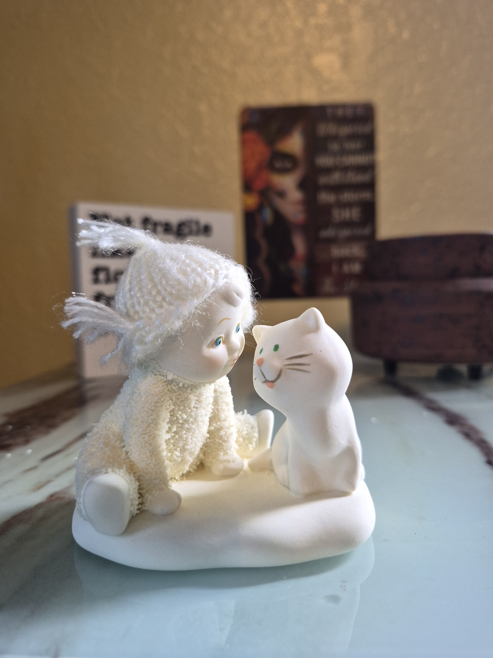 Snowbabies "Chatty Catty" Figurine
